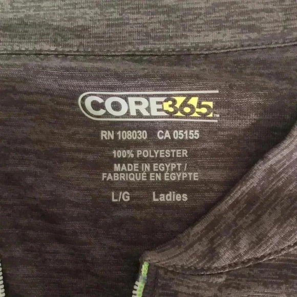 Core 365 ladies activewear size large carbon gray heather - Picture 5 of 11